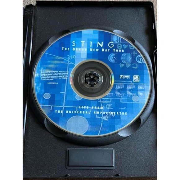 Sting: The Brand New Day Tour - Live From Universal Ampitheatre (DVD, 2000) - Picture 4 of 5